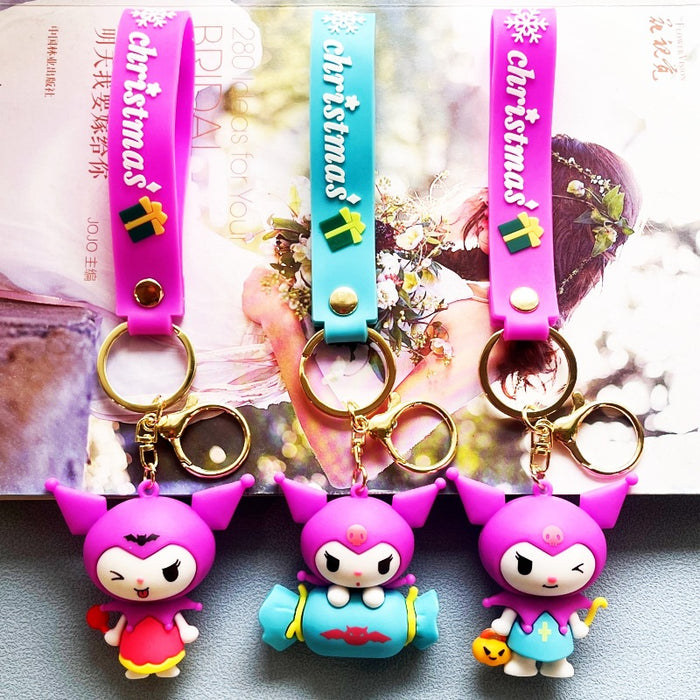 Wholesale PVC Cartoon Doll Keychain JDC-KC-WuYi214