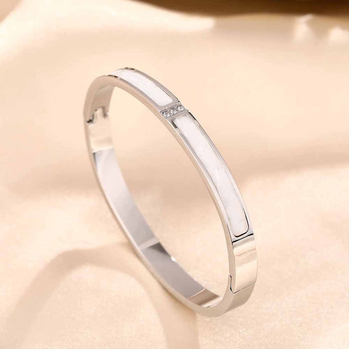 Wholesale Personalized Titanium Steel Bracelet JDC-BT-YinY022