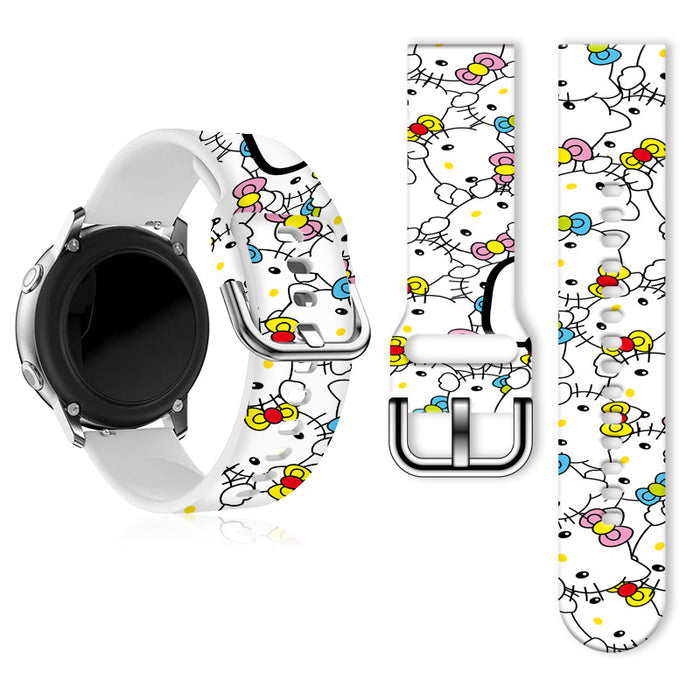 Wholesale Printed TPU Watch Strap Wrist Strap JDC-WD-NuoQi088