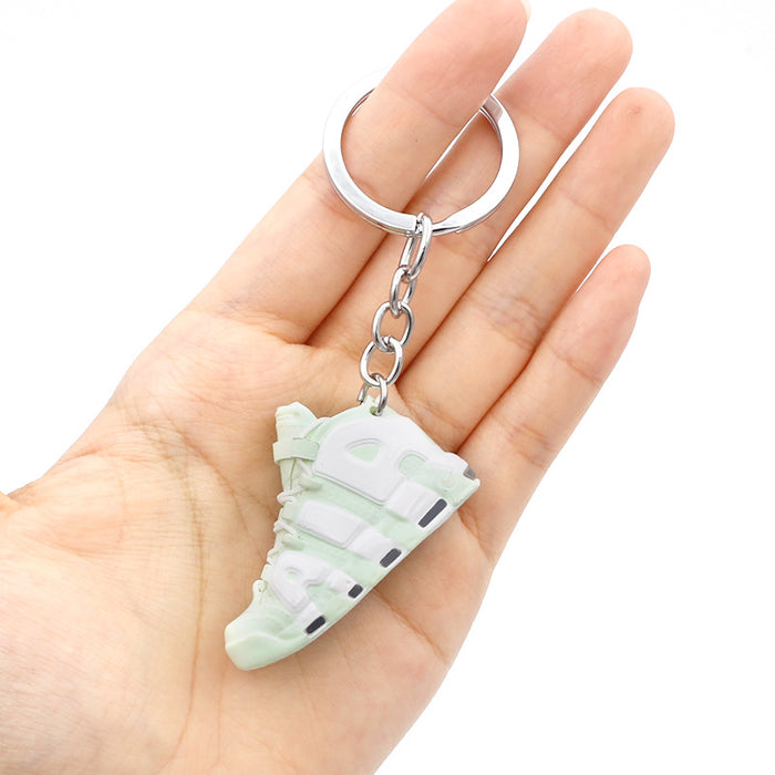 Wholesale PVC Basketball Shoe Model Keychain JDC-KC-QLPing010