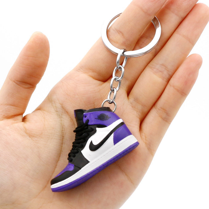 Wholesale PVC Shoe Model Keychain JDC-KC-QLPing005