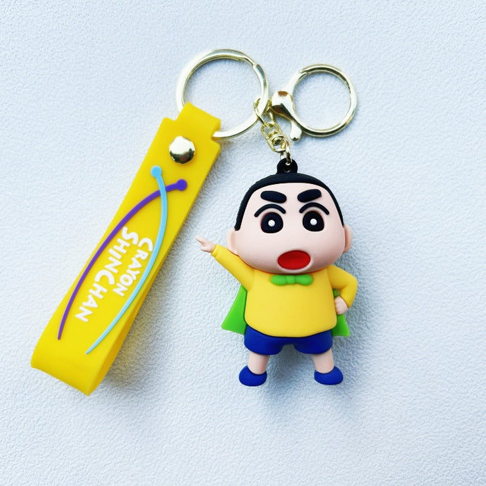 Wholesale PVC Cartoon Doll Keychain JDC-KC-WuYi148