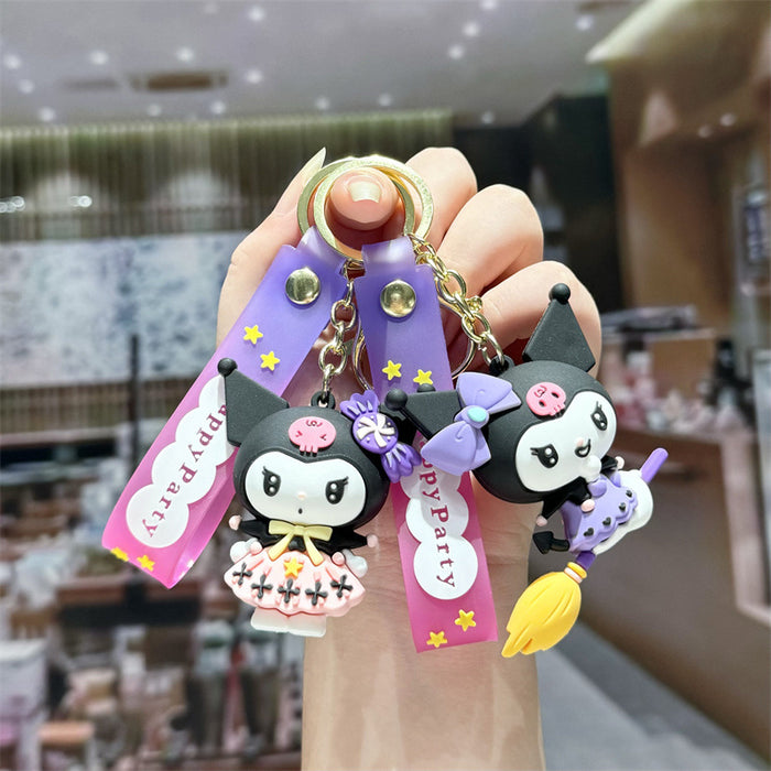 Wholesale Cartoon Silicone Doll Keychain JDC-KC-HaoXi008