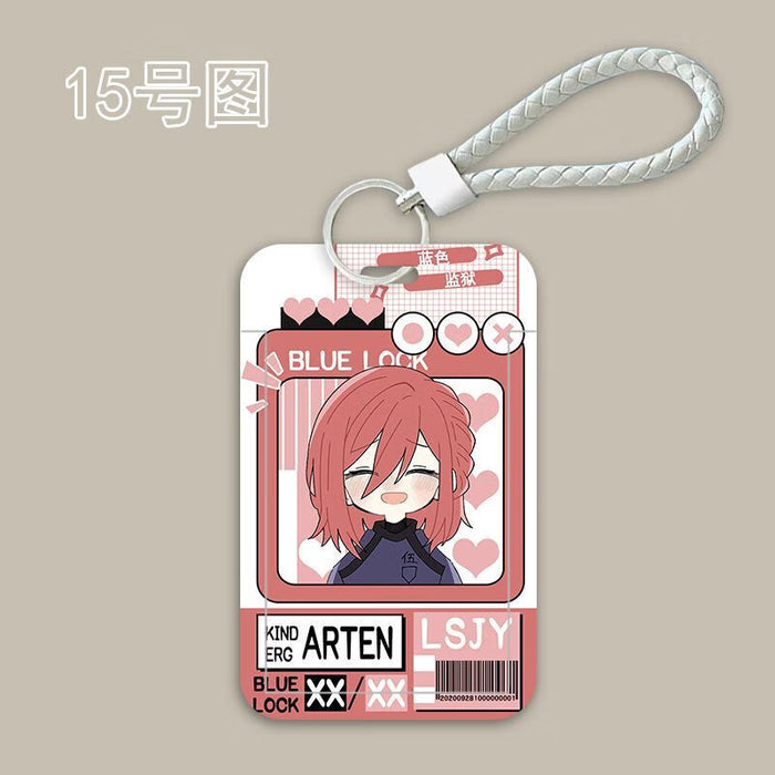 Wholesale Cartoon ABS Card Holder With Lanyard For Student ID And Bus Pass Everyday Use