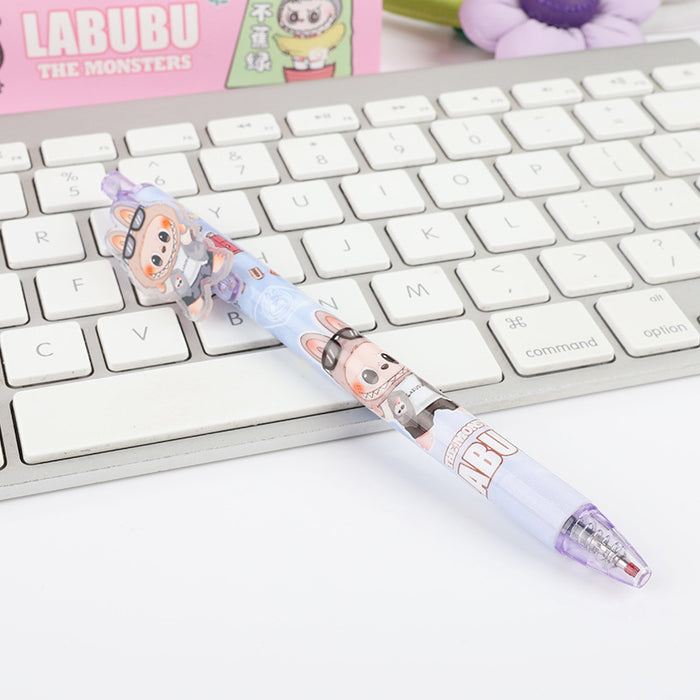 Wholesale Cartoon patch press pen student daily writing pen black gel pen