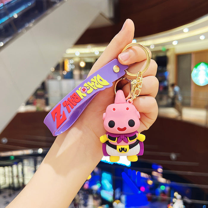 Wholesale Cute Cartoon Dolls Silicone Keychain JDC-KC-JuJi013