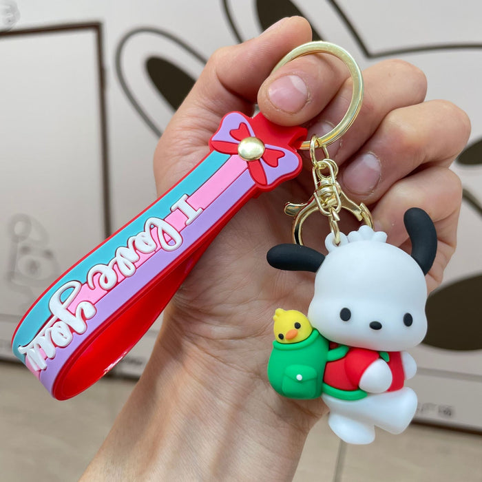 Wholesale Backpack keychain, cute doll, claw machine, small accessories, car accessories wholesale