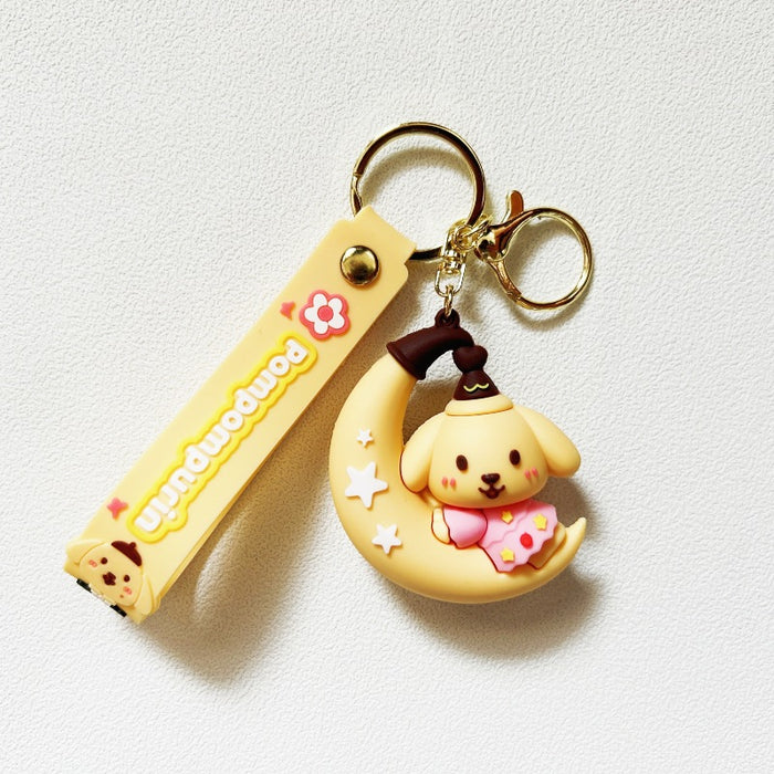 Wholesale PVC Cartoon Doll Keychain JDC-KC-WuYi270