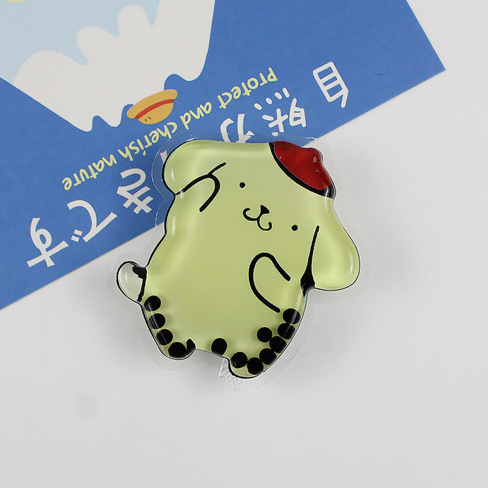 Wholesale Creative Cartoon Quicksand Phone Cushion Stand