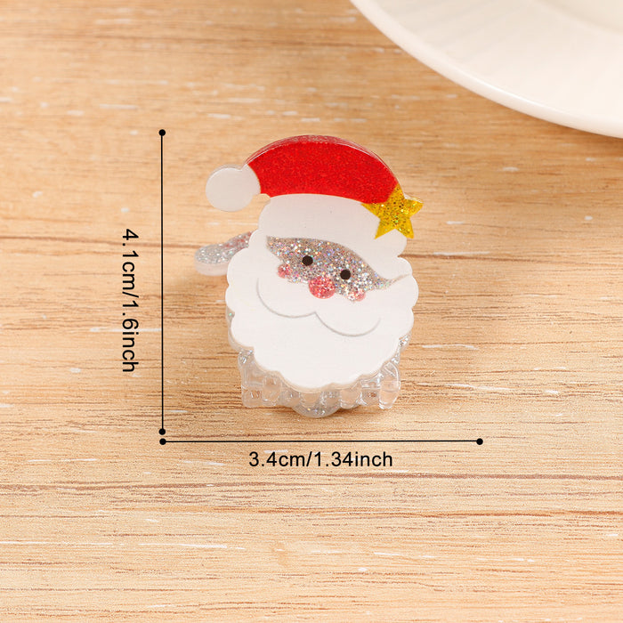 Wholesale Accessories Christmas atmosphere glitter small clip