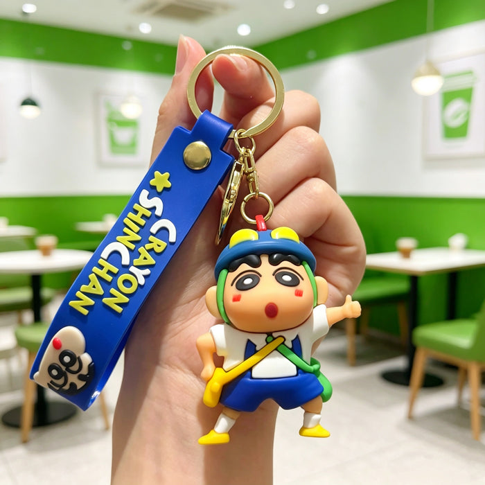 Wholesale Cute Silicone Cartoon Keychain Decorative Accessory for Car Keys MOQ≥2