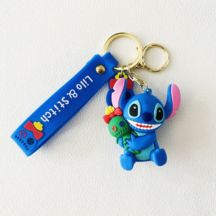 Wholesale PVC Cartoon Doll Keychain JDC-KC-WuYi082