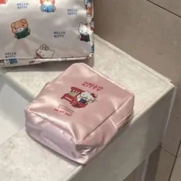 Wholesale Large-Capacity Cartoon Cat Cosmetic Storage Bag