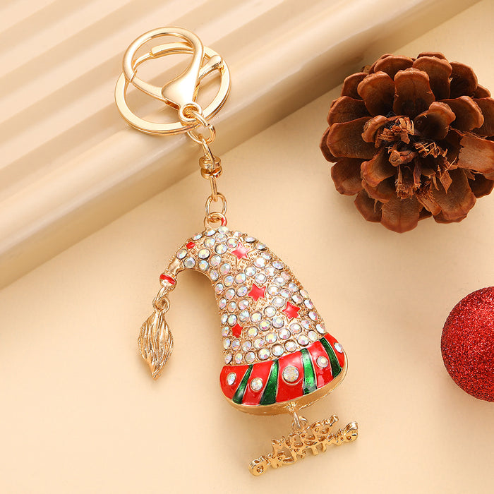 Wholesale Christmas Tree Keychain Decorative Accent Keychain Boutique MOQ≥2