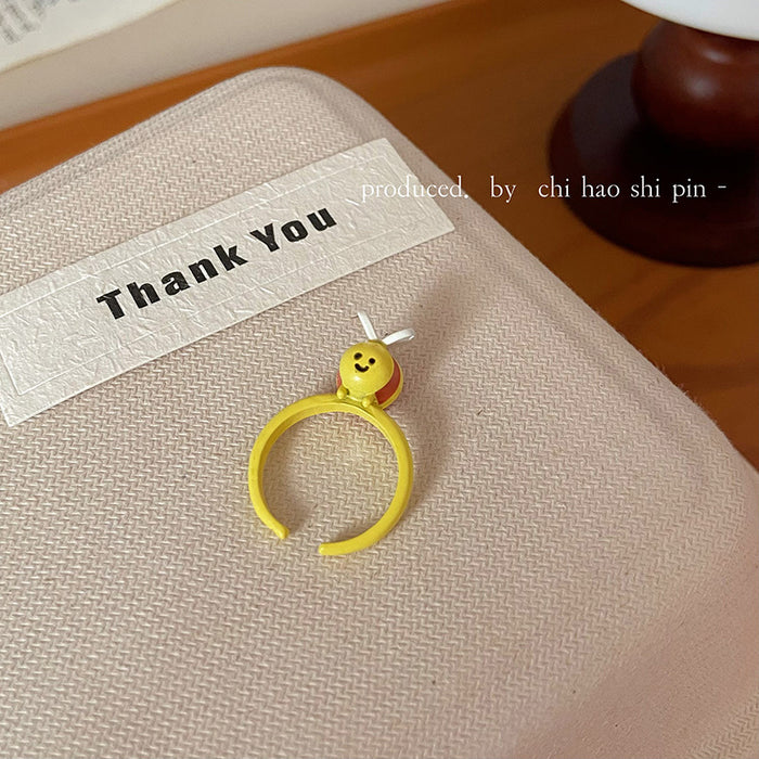 Wholesale Cute ring, niche, exquisite, personalized, versatile ring