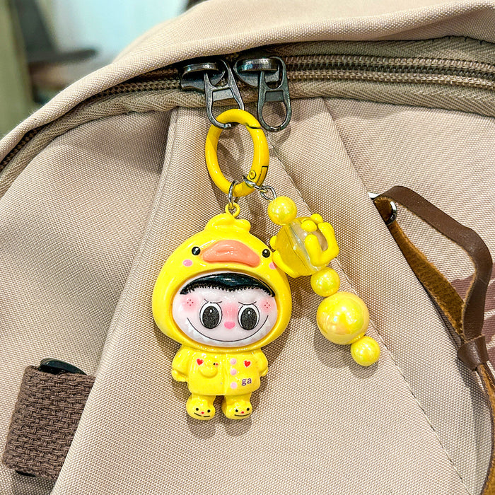 Wholesale Cute costume keychain cartoon cute pendant gift accessories