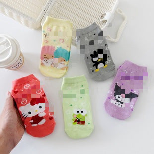 Wholesale Cartoon Cotton Socks JDC-SK-Lanh010