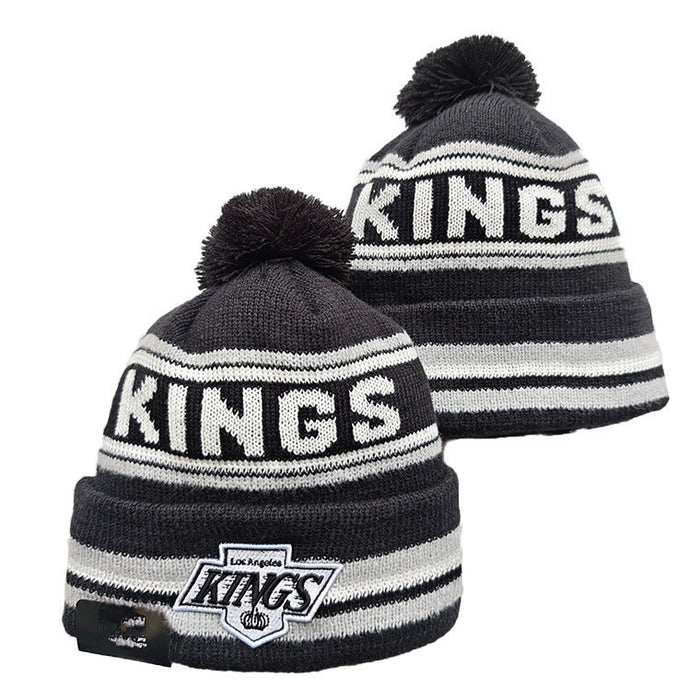 Wholesale Autumn and winter warm and cold-proof embroidered knitted fashionhat