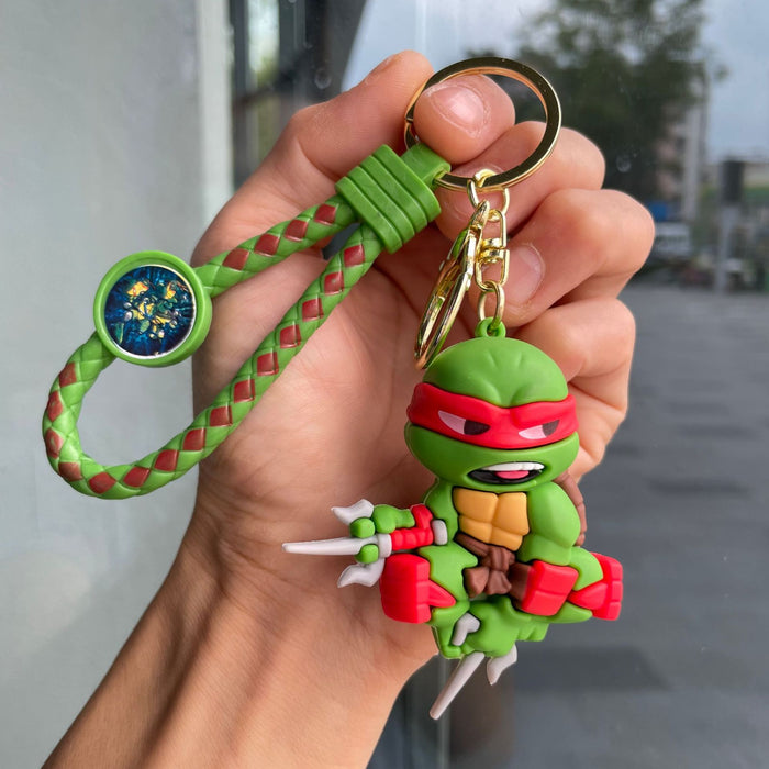 Wholesale Keychain Cartoon Turtle Doll Bag Pendant Car Keychain Pendant Doll Machine Small Gift
