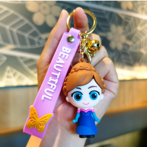 Wholesale Cartoon Doll Silicone Keychain JDC-KC-Tingm211