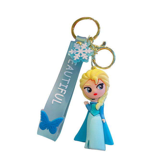 Wholesale Silicone Cartoon Doll Keychain JDC-KC-JiShi002