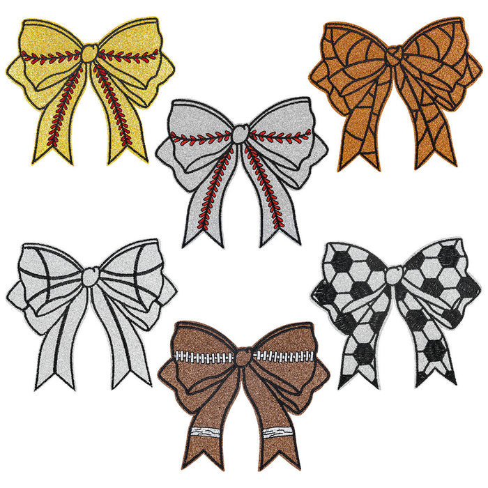 Wholesale Ball Bow Embroidery Cloth DIY Patches