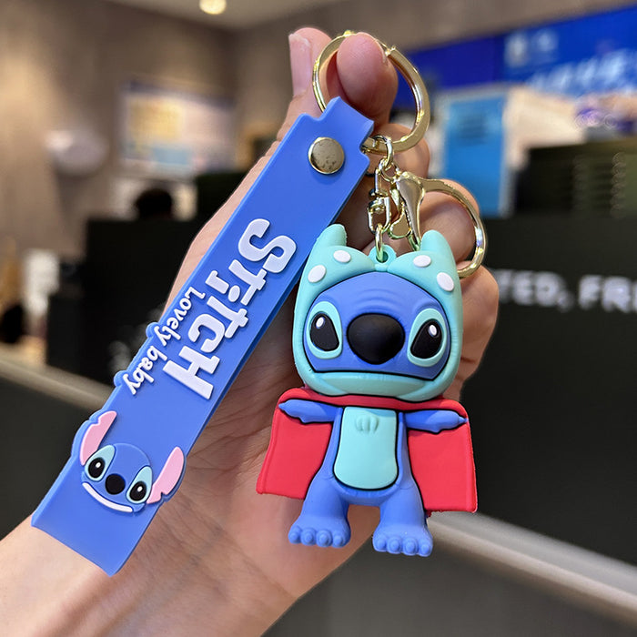 Wholesale Cartoon Silicone Keychains (F) JDC-KC-ZiXing001