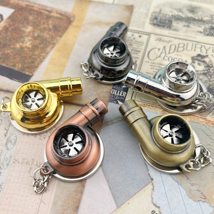 Wholesale Mini Metal Turbo Keychain