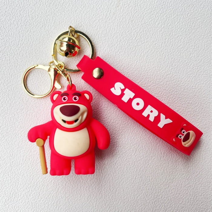 Wholesale PVC cartoon doll Keychain JDC-KC-WuYi094