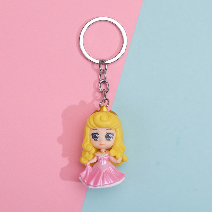 Wholesale Cartoon Doll Resin Keychain JDC-KC-QingMou004