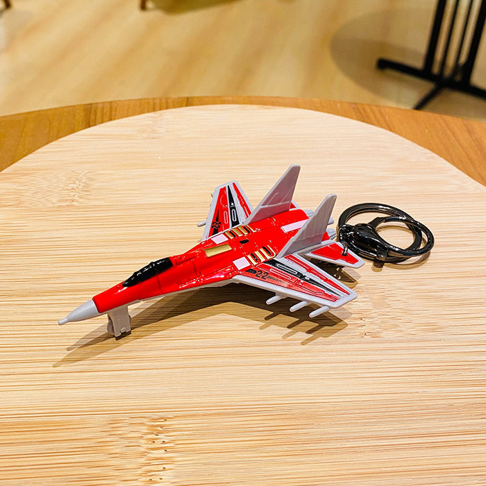 Wholesale Creative personality alloy cartoon car keychain backpack pendant