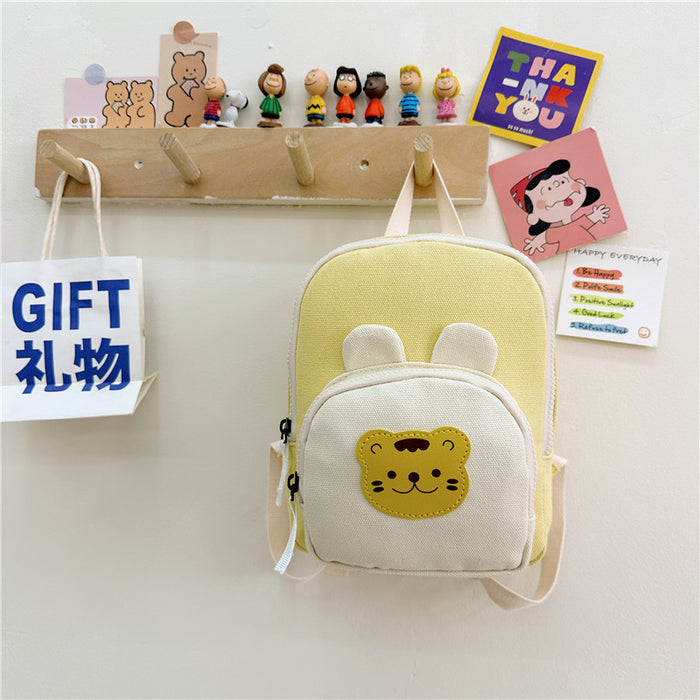 Wholesale Canvas Cute Mini Kids Backpack JDC-BP-YuanDuo077