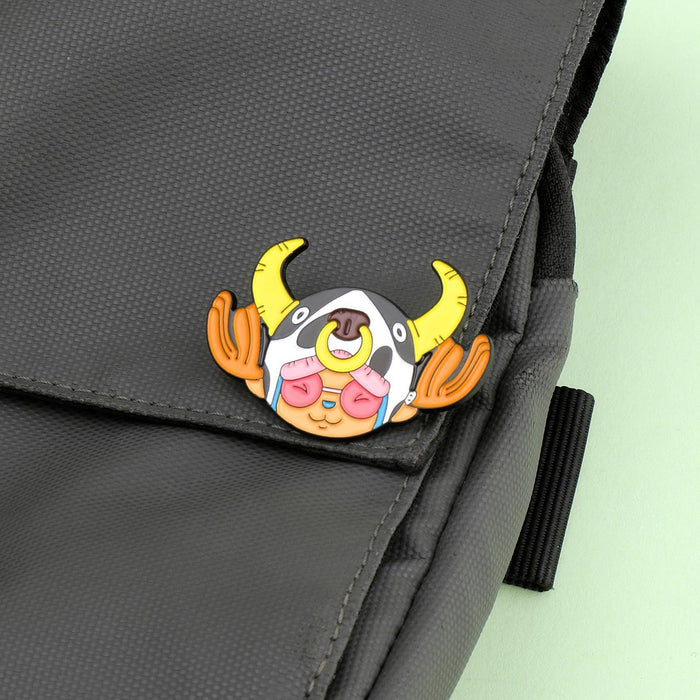 Wholesale Peripheral metal brooch reindeer cute pin enamel alloy badge jewelry decoration