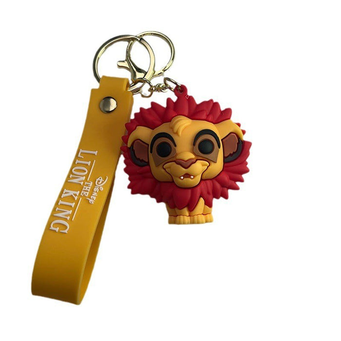 Wholesale Cute Lion King Cartoon PVC Keychains JDC-KC-MiaoY067