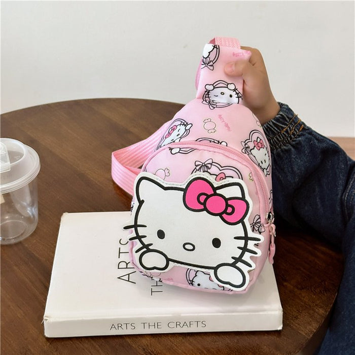 Wholesale Children's Bags Cartoon Cute Chest Bags Kuromi Super Lightweight Carrying Boys and Girls Snack Bags Shoulder Bags JDC-SD-YT001