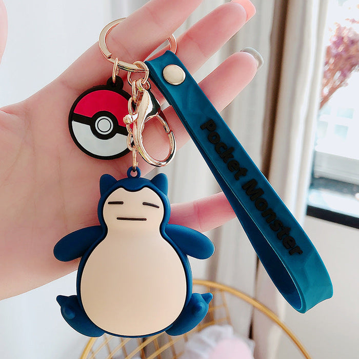 Wholesale PVC cute cartoon key chain （F) JDC-KC-Manm099