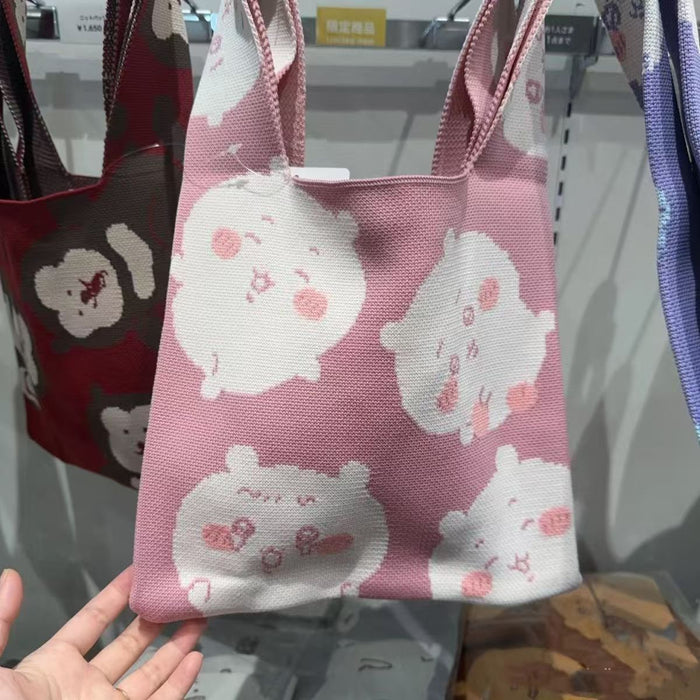 Wholesale Cute cartoon canvas crossbody Handbags