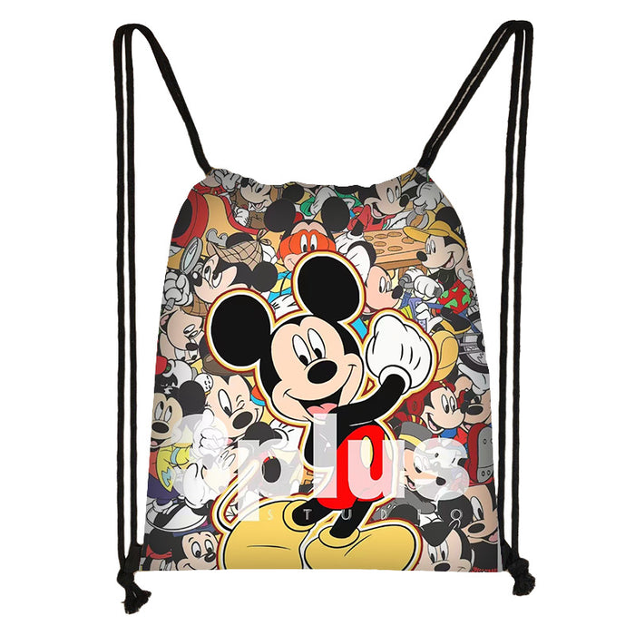 Wholesale Outdoor Portable Cute Cartoon Printed Drawstring Bag JDC-BP-Changs005