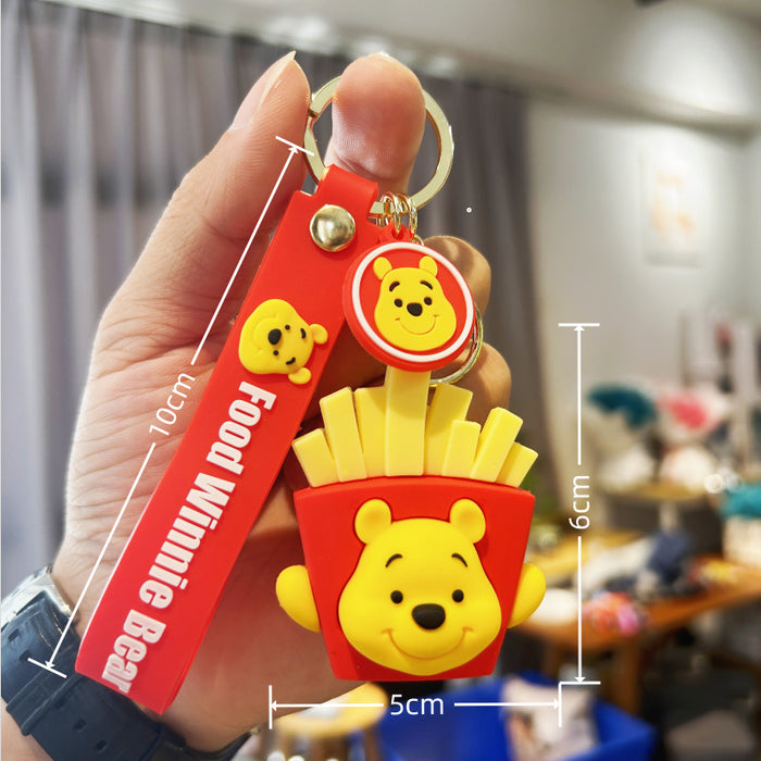 Wholesale PVC cartoon doll Keychain JDC-KC-WuYi091