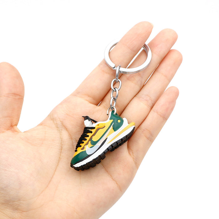 Wholesale PVC Basketball Shoe Model Keychain JDC-KC-QLPing015