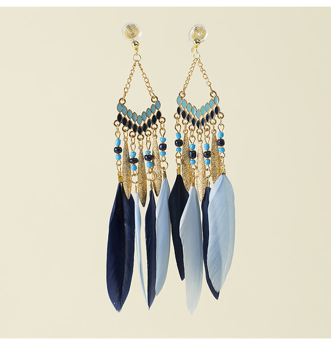 Wholesale Tourism vacation high-end feeling without ear hole ear clip