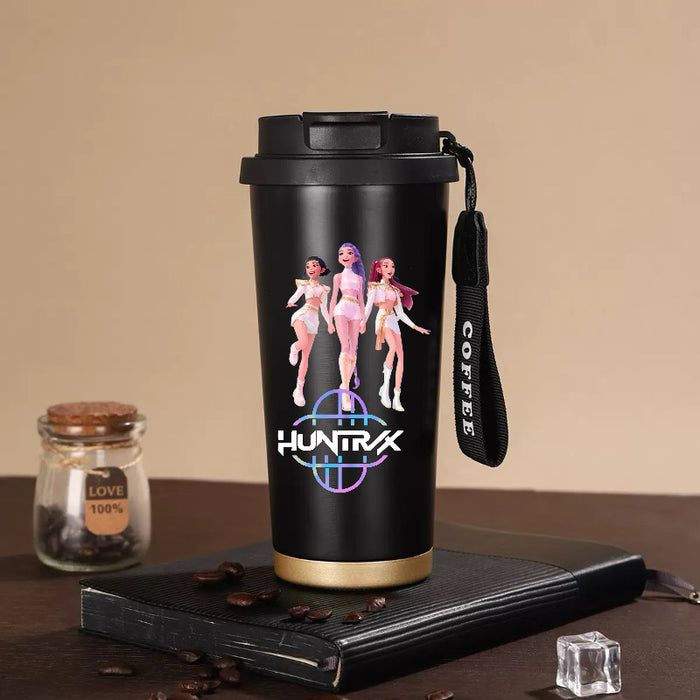 Wholesale KPOP peripheral large capacity stainless steel thermos cup