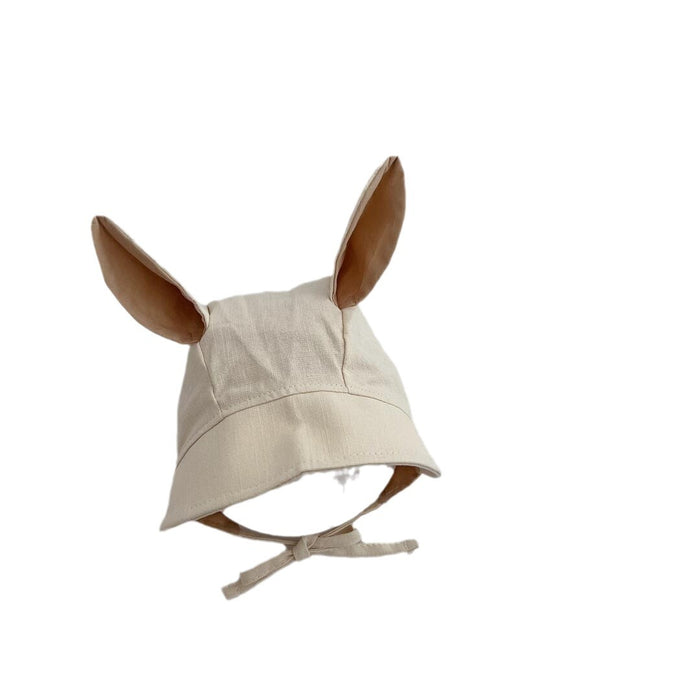 Wholesale Baby Hat Thin Cute Rabbit Ear  Ear Protection Hat Concave Shape