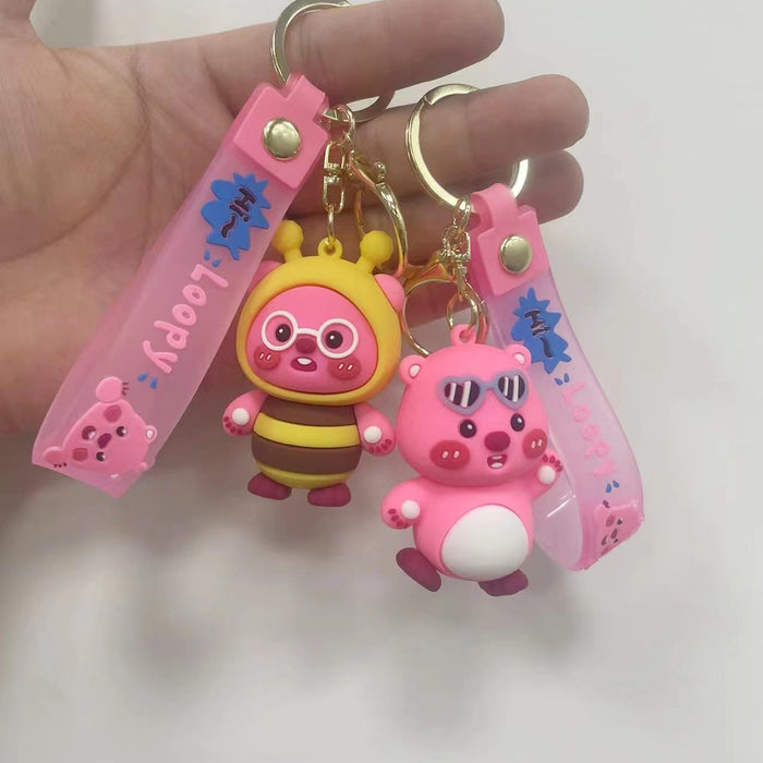 Wholesale Cartoon Doll PVC Keychain JDC-KC-LuoYan004