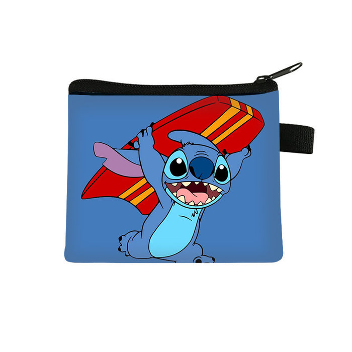 Wholesale Children's Coin Purse Key Earphone Bag Cute Cartoon Polyester Wallet Batch JDC-WT-Changs001