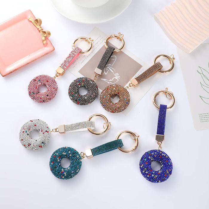 Wholesale Donut Clay Keychain