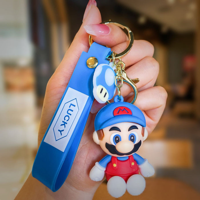 Wholesale Silicone Cartoon Doll Keychain JDC-KC-MingT222