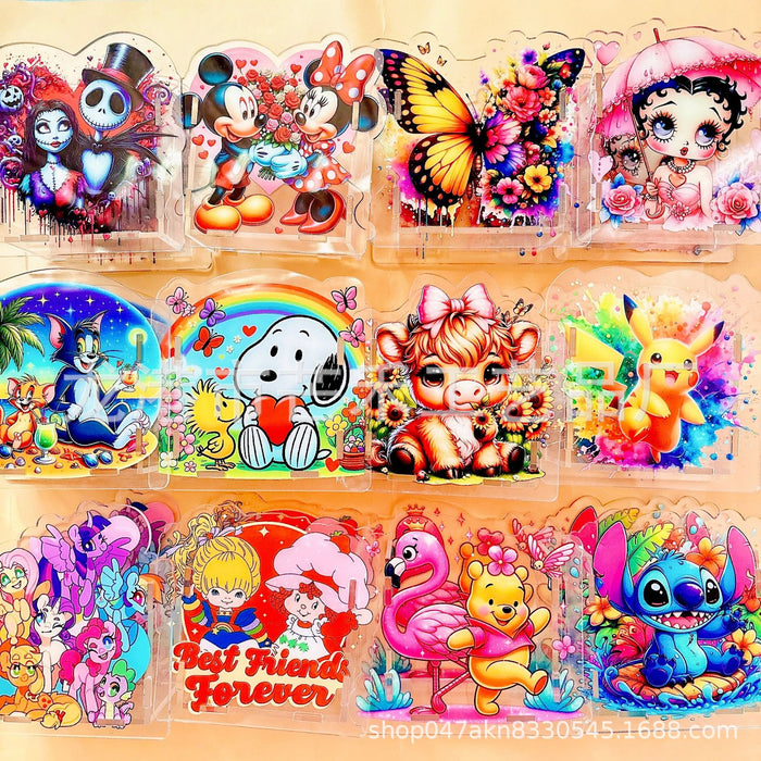 Wholesale Plastic Creative Cute Cartoon Acrylic Pencil Case JDC-PC-MangH005