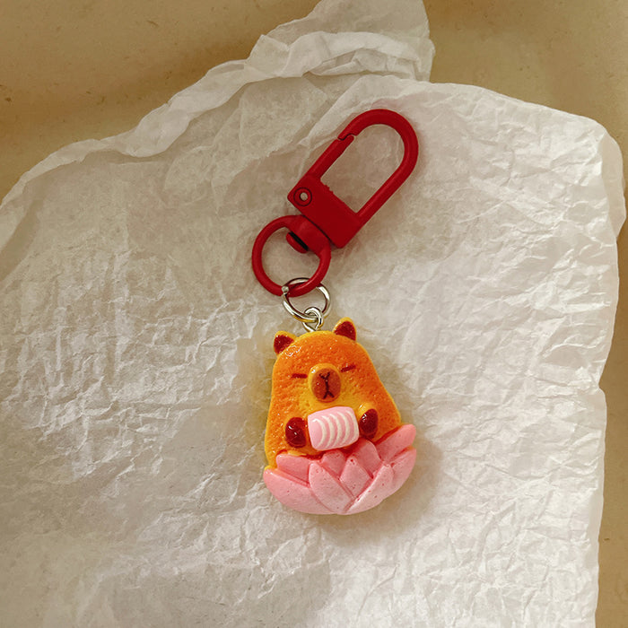 Wholesale Keychain pendant, cute cartoon backpack hanging accessory, accessory