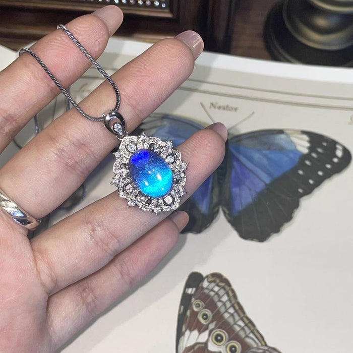 Wholesale Blue Mermaid Enchantress Necklace Braclet Set